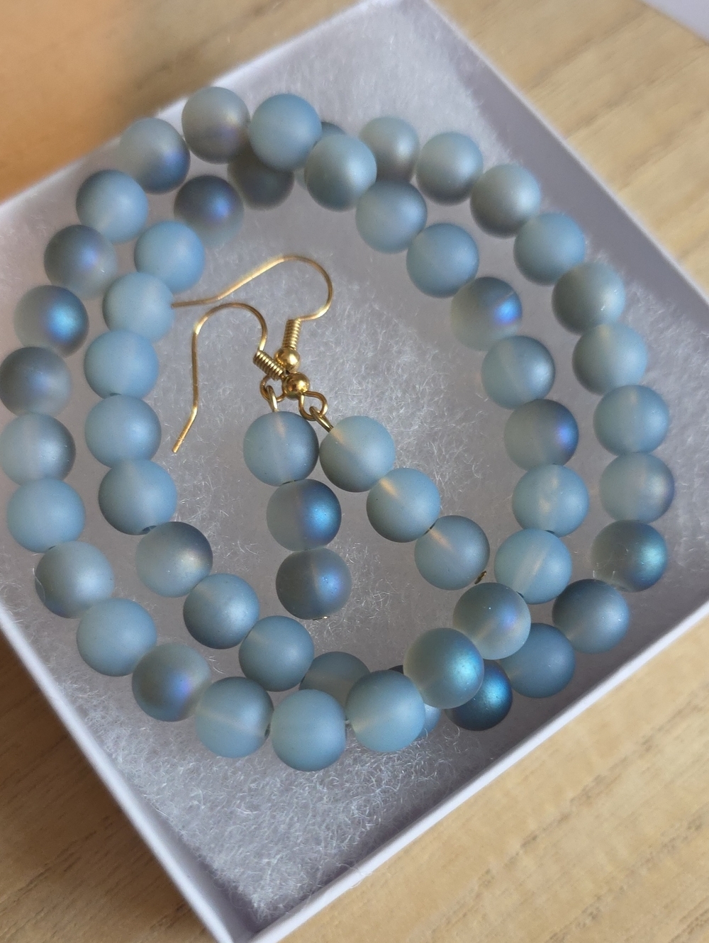 Handmade Bracelet and Earrings Set